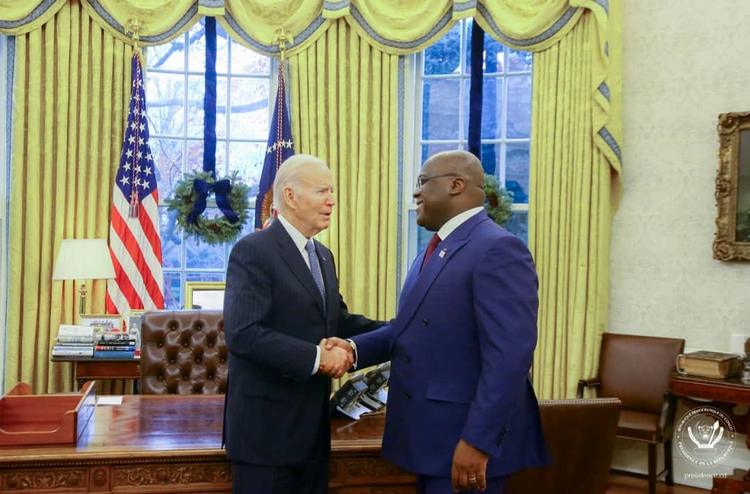 Rencontre Biden-Tshisekedi à la maison blanche