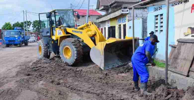 Route CECOMAF à Kinshasa, Réhabilitation par l’Office des voies et drainages OVD