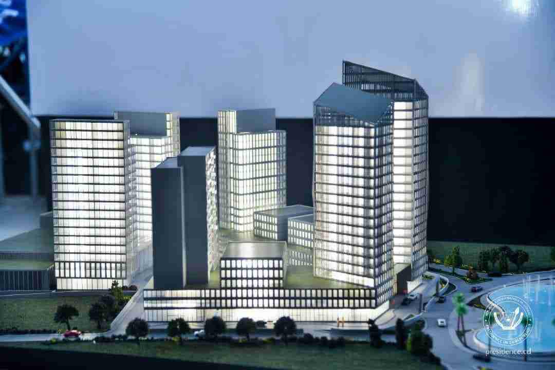 Centres des Finances et de Congrès à Kinshasa: Construction