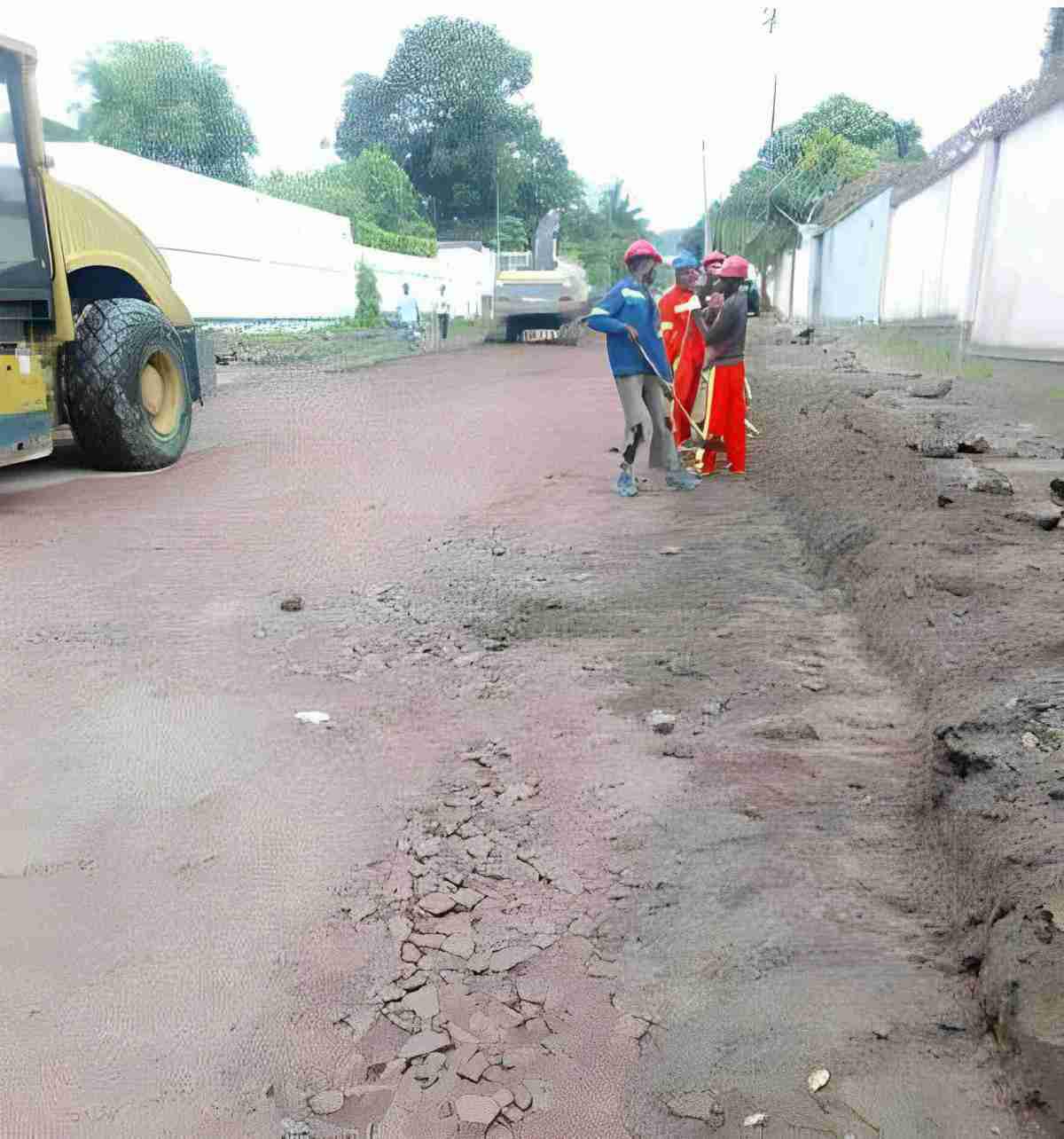 Avenue « Ma campagne » dans la commune de Ngaliema à Kinshasa, Lancement des travaux de réhabilitation