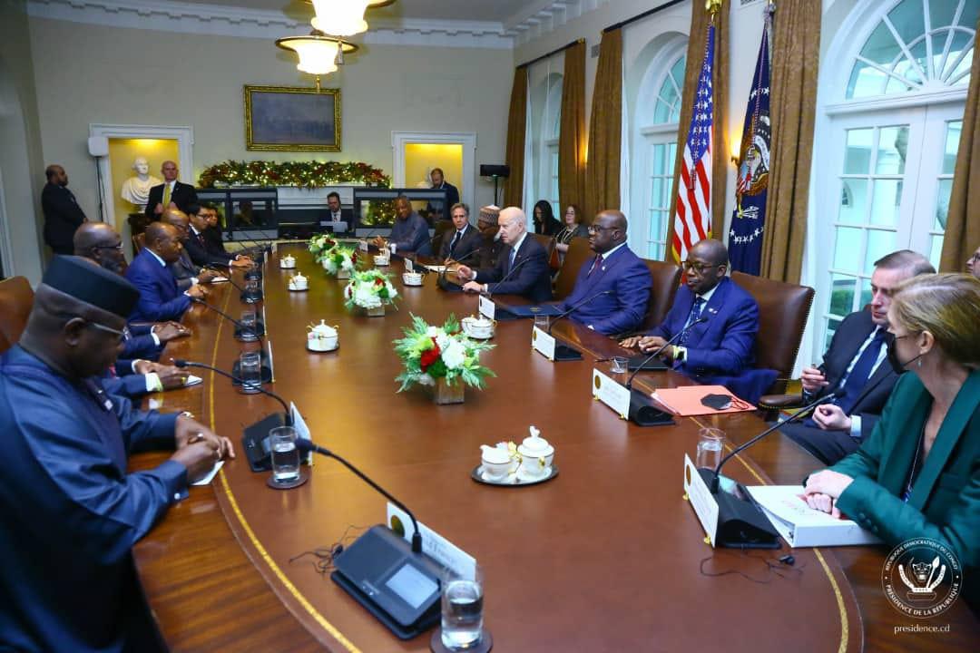 Rencontre Biden-Tshisekedi à la maison blanche