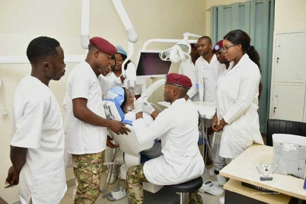 L'hôpital militaire de la Garde Républicaine est inauguré