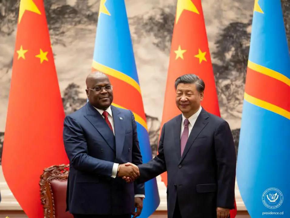 21 coups de canon tirés en Chine à l’honneur du président Tshisekedi