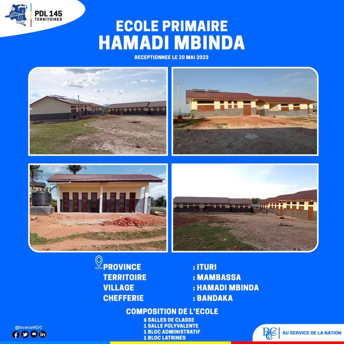 École primaire HAMADI MBINDA