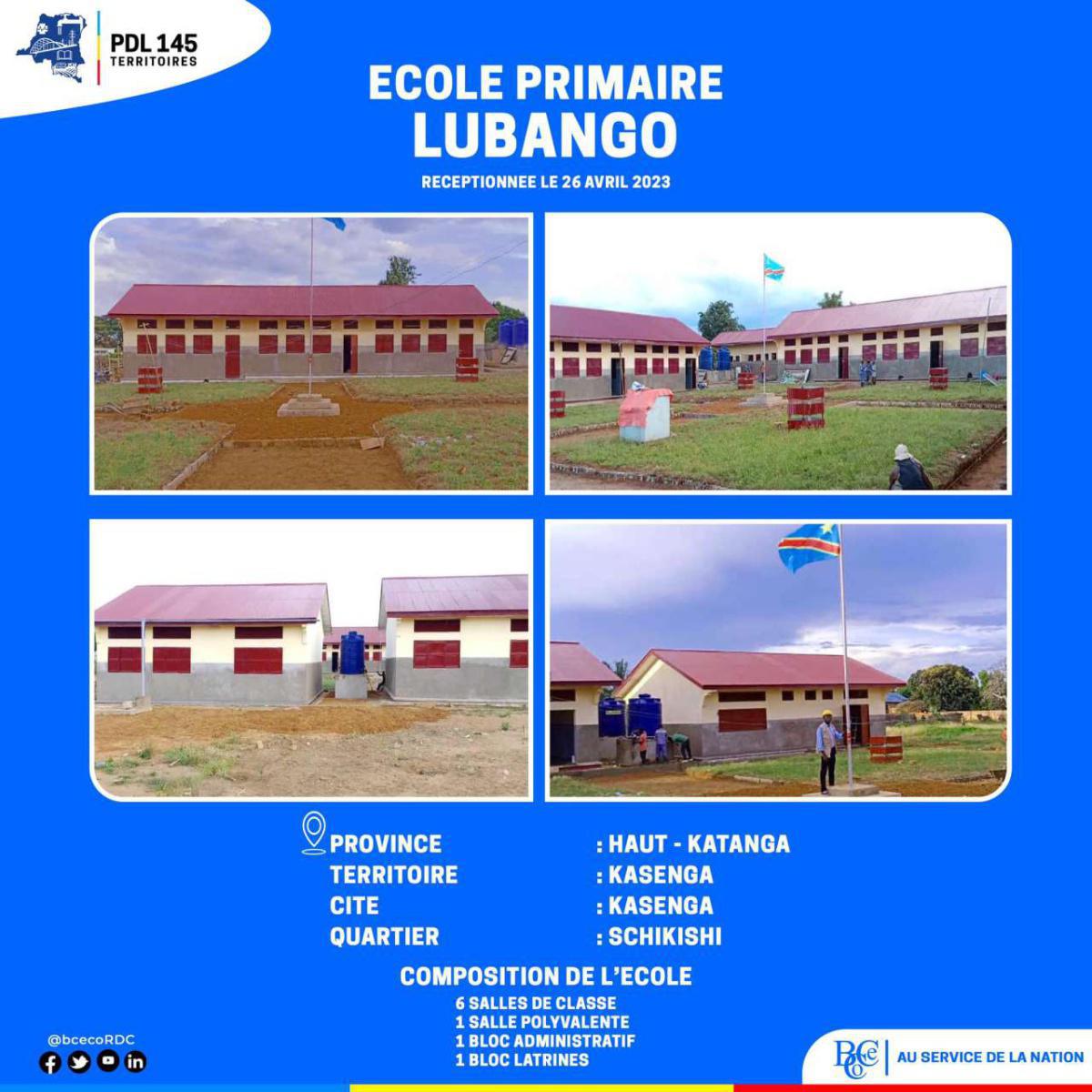 École primaire LUBANGO