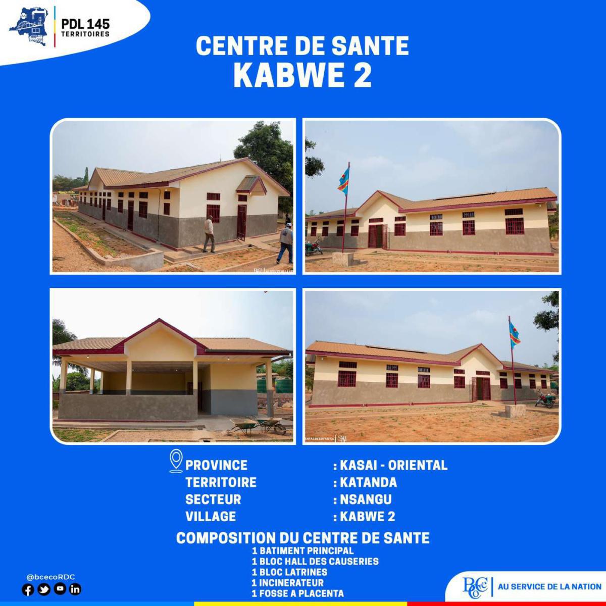 Centre de santé KABWE 2