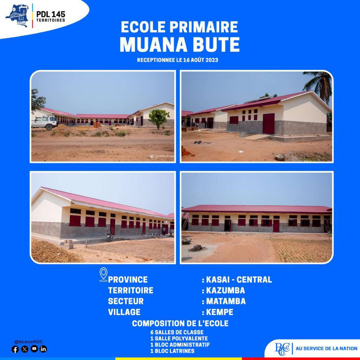 École primaire MUANA BUTE