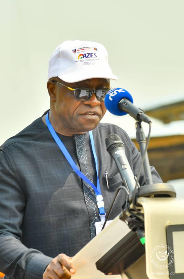 Le président Félix Tshisekedi a inauguré la première usine de fabrication de carreaux et faïences "made in Congo" à Maluku