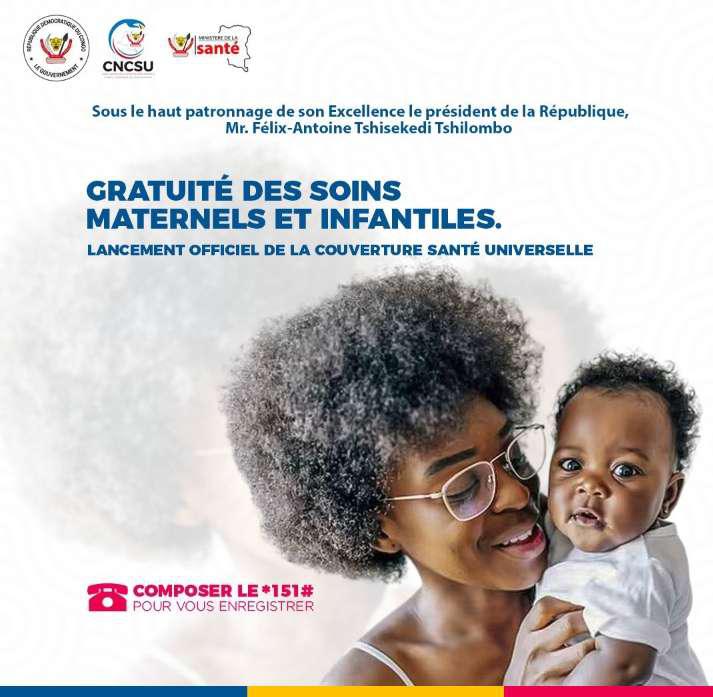 Le Président Félix Tshisekedi lance officiellement la Couverture Santé Universelle