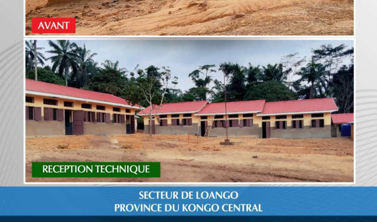 École Primaire NKUELO – Territoire de Tshela au Kongo Central