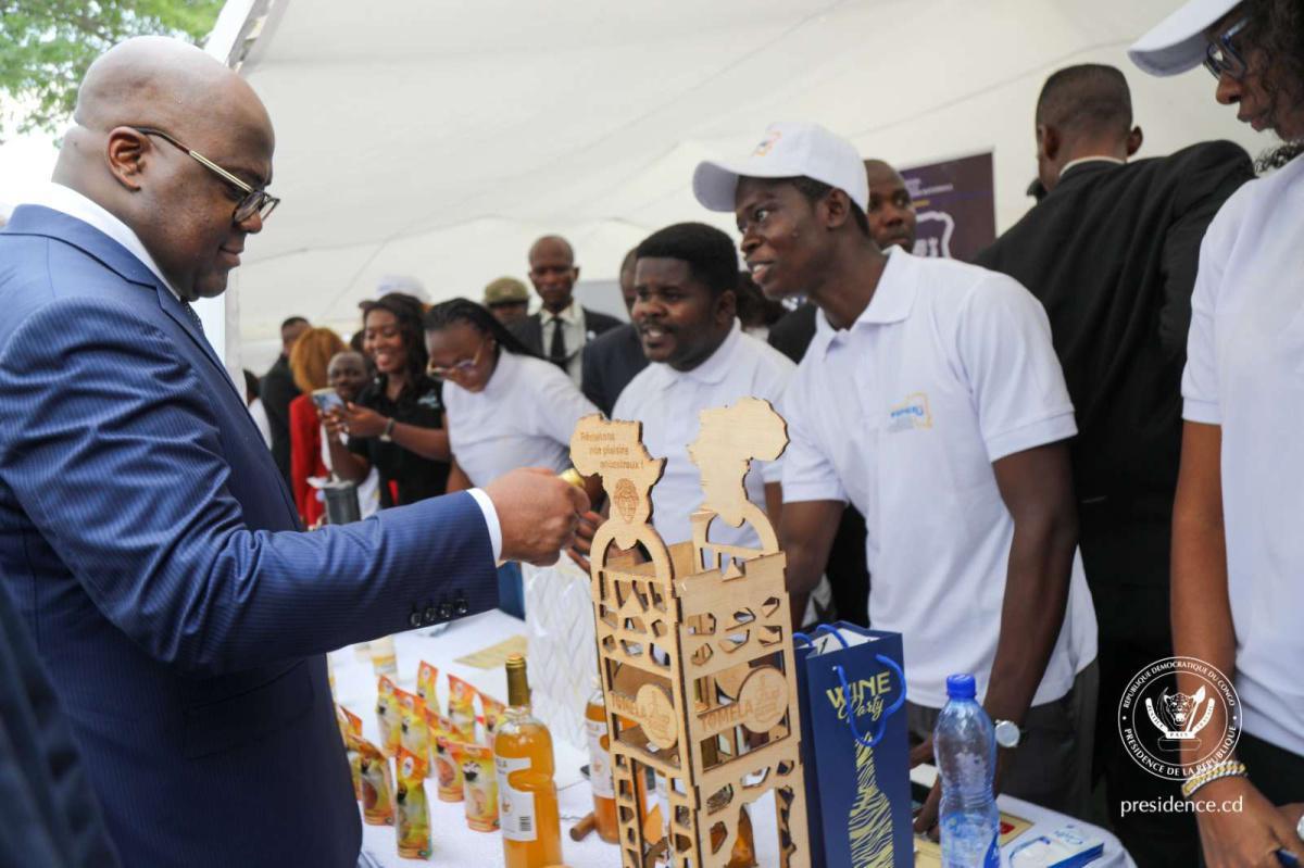 Le Président Félix Tshisekedi lance la première maison de l’entrepreneuriat et innovation