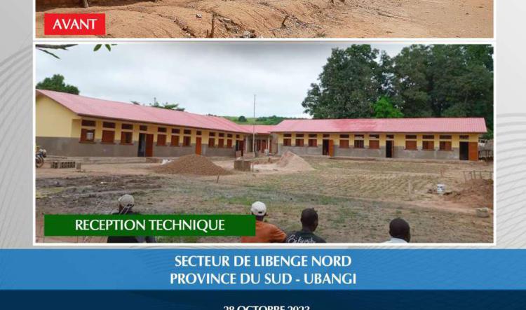 École Primaire KUTUBONGO – Territoire de Libenge dans le Sud-Ubangi